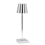 Classic Shade LED Table Light-15"H-Chrome
