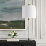 Lighting Colette White Stone Table Lamp