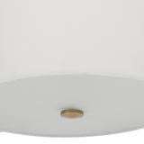 Lighting Colfax Brass 3 Light Semi Flush