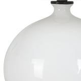 Lighting Collar Gloss White Table Lamp