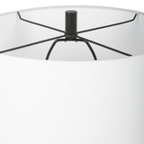 Lighting Collar Gloss White Table Lamp