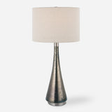 Lighting Contour Metallic Glass Table Lamp