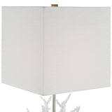 Lighting Corallo White Coral Table Lamp