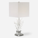 Lighting Corallo White Coral Table Lamp