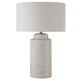 Lighting Crimp Ribbed Table Lamp