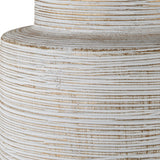 Lighting Crimp Ribbed Table Lamp