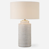 Lighting Crimp Ribbed Table Lamp