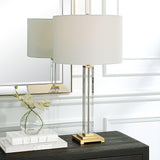 Lighting Crystal Column Table Lamp