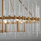 Lighting Crystal Stick Chandelier