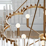 Lighting Crystal Stick Chandelier