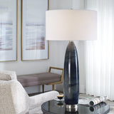 Lighting Cullen Blue Gray Table Lamp