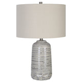 Lighting Cyclone Ivory Table Lamp