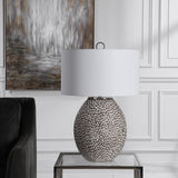 Lighting Cyprien Gray White Table Lamp