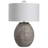 Lighting Cyprien Gray White Table Lamp