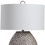 Lighting Cyprien Gray White Table Lamp
