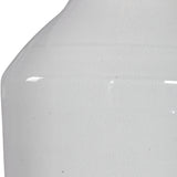 Lighting Dakota White Crackle Table Lamp