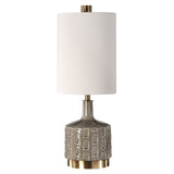 Lighting Darrin Gray Table Lamp