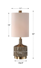 Lighting Darrin Gray Table Lamp