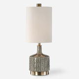 Lighting Darrin Gray Table Lamp