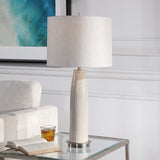 Lighting Delgado Light Gray Table Lamp