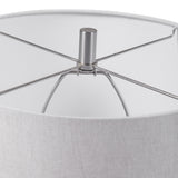 Lighting Delgado Light Gray Table Lamp