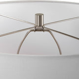 Lighting Dribble White Glaze Table Lamp