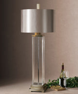 Lighting Drustan Clear Glass Table Lamp