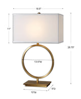Lighting Duara Circle Table Lamp