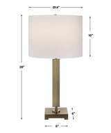 Lighting Duomo Brass Table Lamp