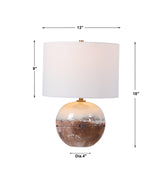 Lighting Durango Terracotta Accent Lamp