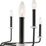 Lighting Ebony Elegance 8 Light Chandelier