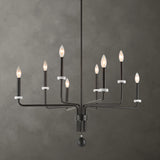 Lighting Ebony Elegance 8 Light Chandelier