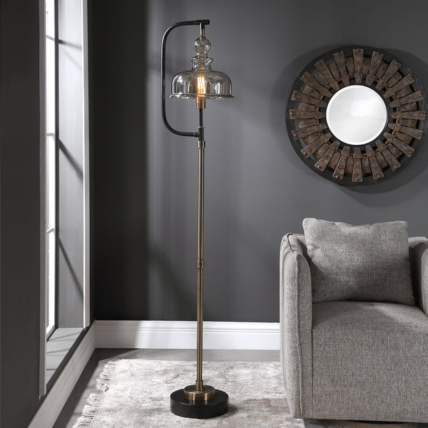 Lighting Elieser Industrial Floor Lamp