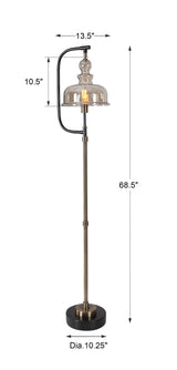 Lighting Elieser Industrial Floor Lamp