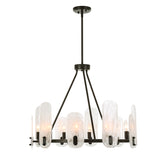 Lighting Ellipse 10 Light Dark Bronze Chandelier