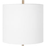 Lighting Eloise White Marble Table Lamp