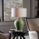 Lighting Elva Emerald Table Lamp