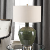 Lighting Elva Emerald Table Lamp