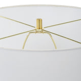 Lighting Emerie Textured White Table Lamp