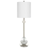Lighting Exposition Nickel Buffet Lamp