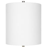 Lighting Exposition Nickel Buffet Lamp