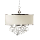 Lighting Fascination 3 Light Silken Drum Pendant