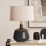 Lighting Flanagan Mottled Gloss Table Lamp