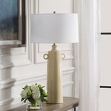 Lighting Florero Pale Yellow Table Lamp