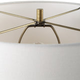 Lighting Forage Dark Scalloped Table Lamp
