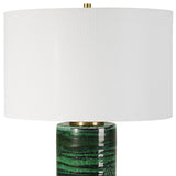 Lighting Galeno Emerald Green Table Lamp