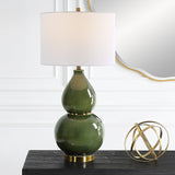 Lighting Gourd Green Table Lamp