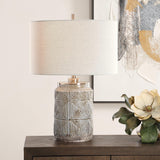 Lighting Graydon Gray Table Lamp