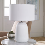 Lighting Heir Chalk White Table Lamp