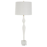 Lighting Helena Slender White Table Lamp